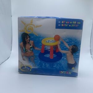 Vintage Intex Pool Basketball Hoop Kids Water Sports 2008 NIB‎ 67cm X 55cm